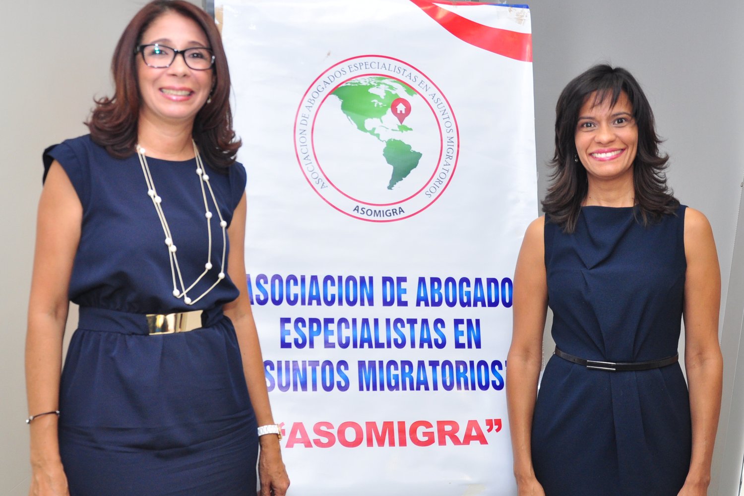 L'Avv. Patricia de la Rosa a un evento di ASOMIGRA